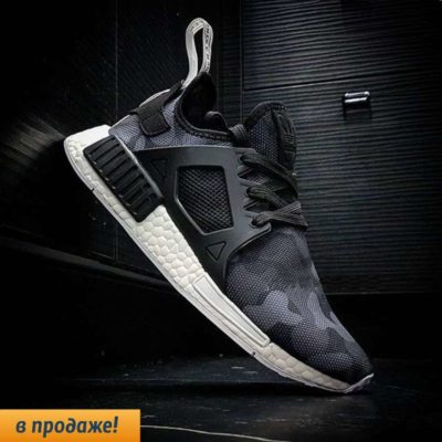 кроссовки ADIDAS NMD RUNNER XR1 black and white