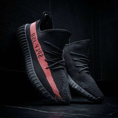 Кроссовки Adidas Yeezy Boost 350 v2 red and Black