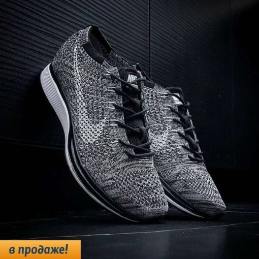 кроссовки Nike Flyknit Racer gray